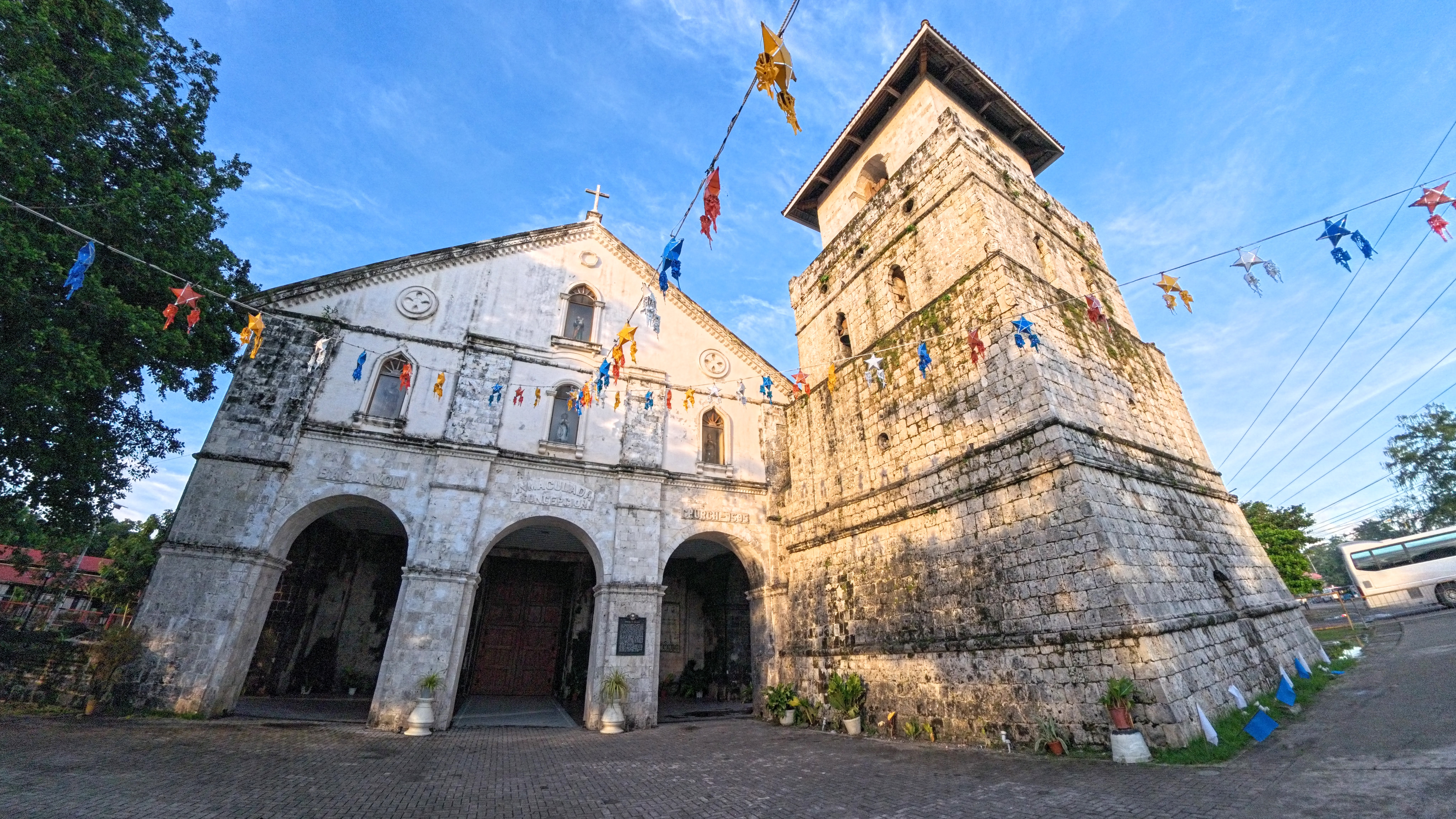 Historic Baclayon Church in Bohol