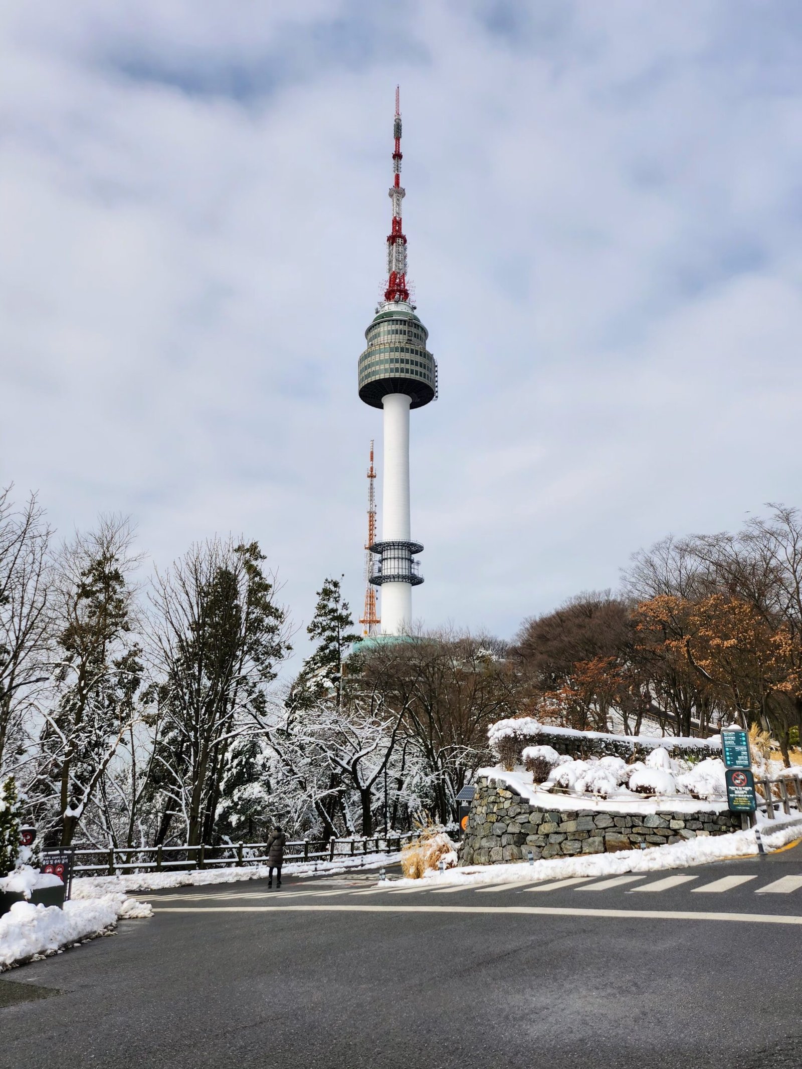 Seoul city view from Namsan in South Korea