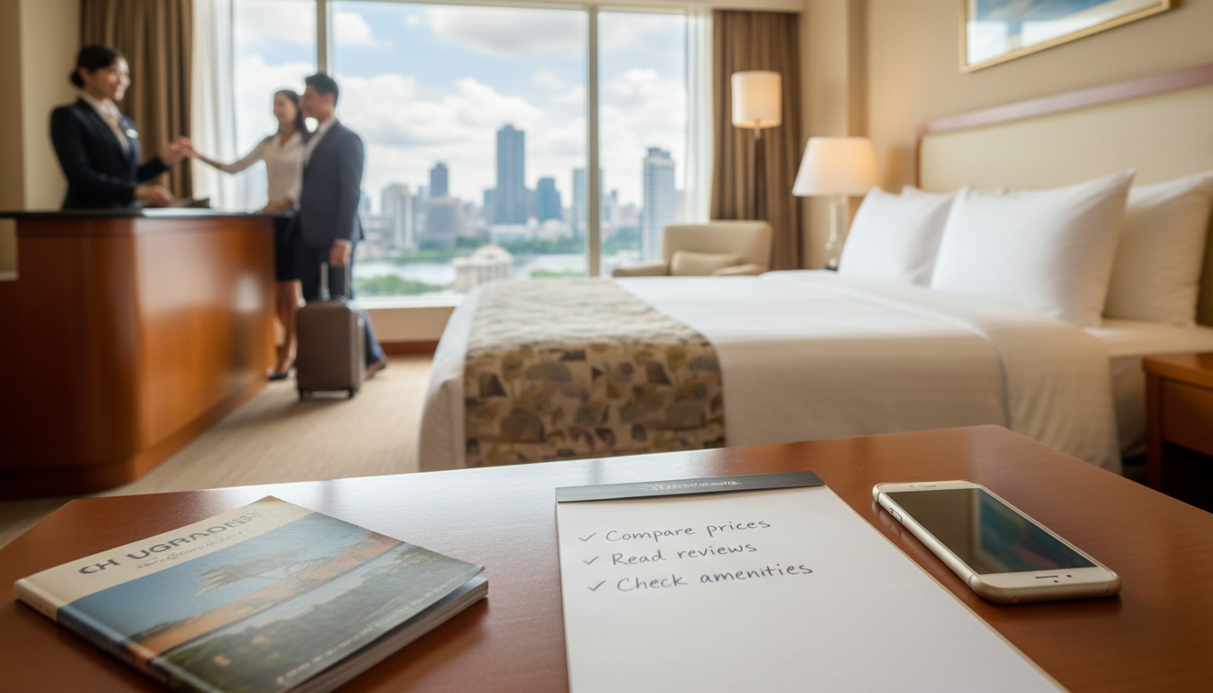 hotel booking checklist