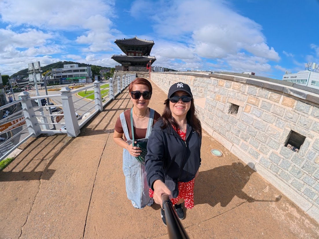 Hwaseong Fortress in Suwon South Korea